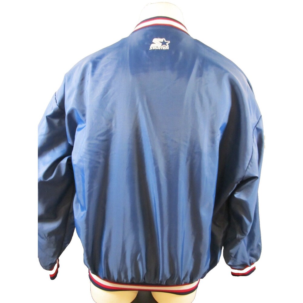 Starter UConn Huskies Pullover Blue XL Vintage 90s Y2K Korea Made Preowned Read - Picture 2 of 16